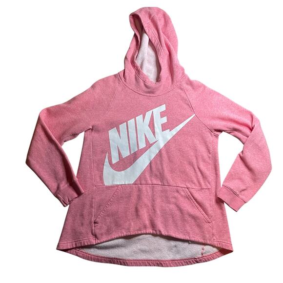 Nike Pink Hooded Sweatshirt - Size XL ** - Picture 2 of 6